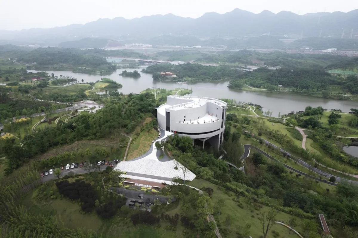 BIM建筑|重庆两江协同创新区规划展示中心 / 汤桦建筑设计