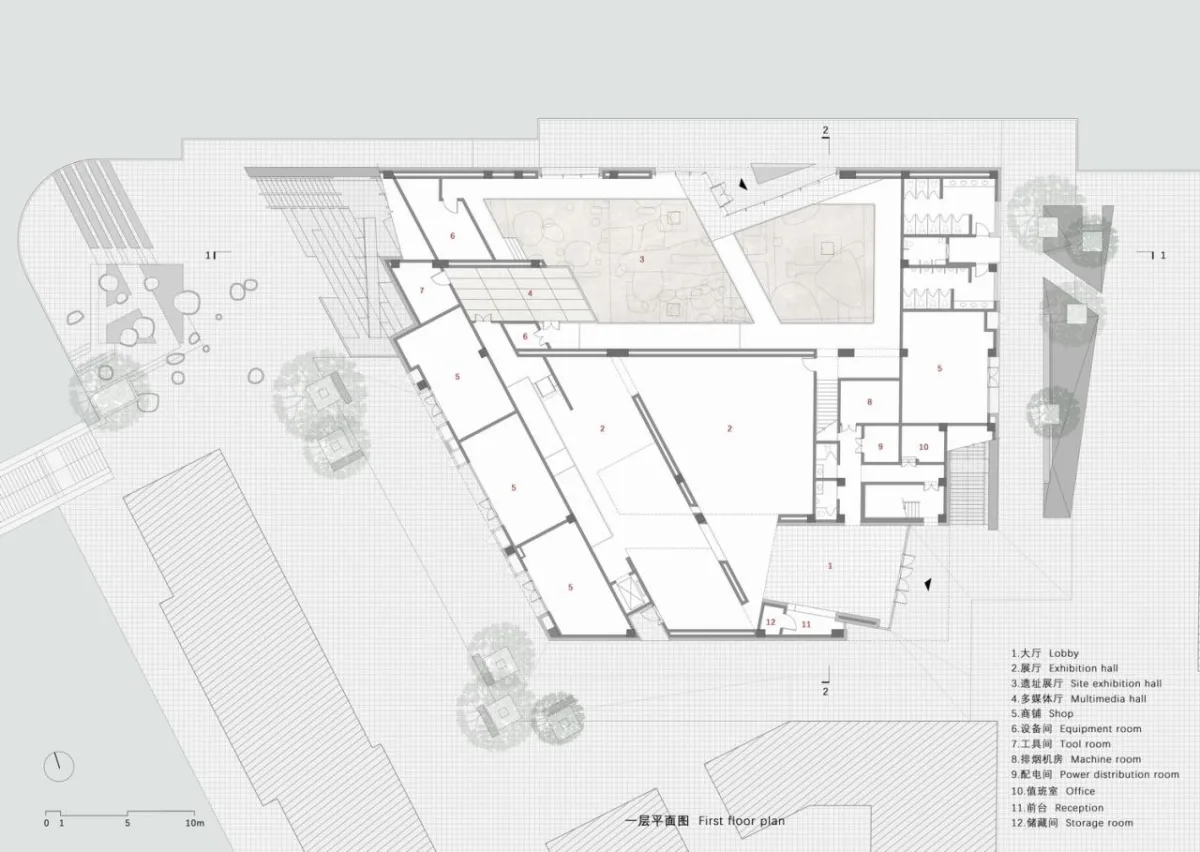 BIM建筑|无锡梅里遗址博物馆 / 中国院历史所+上海中森止境设计工作室