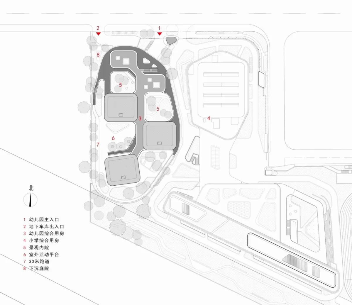 BIM建筑|串联的无界活动空间：杭州市滨江区东方郡幼儿园江晖分园 / 浙江大学建筑设计研究院有限公司