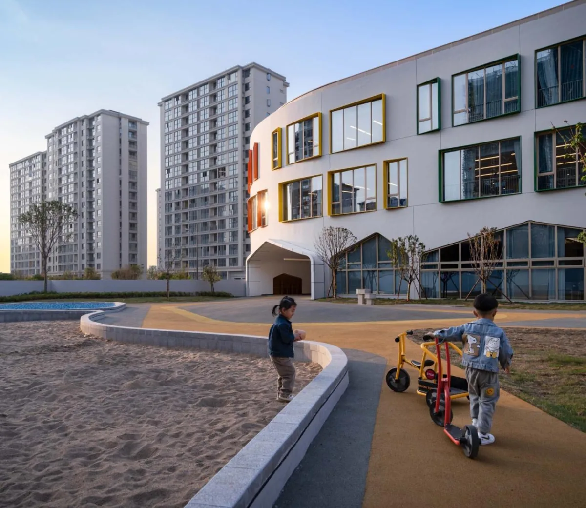 BIM建筑|衢州市柯城区教工幼儿园 / 零壹城市