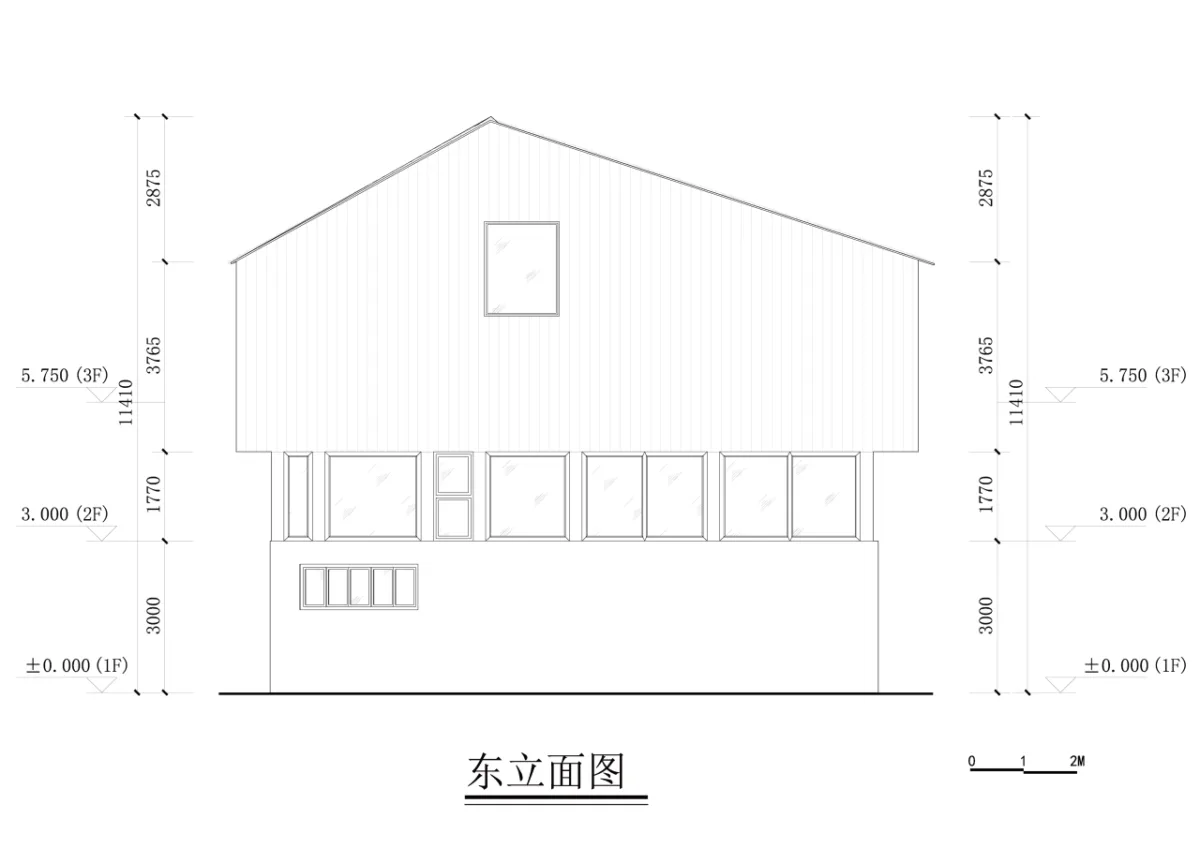 BIM建筑|归柳杨宅 / 無名营造社建筑事务所