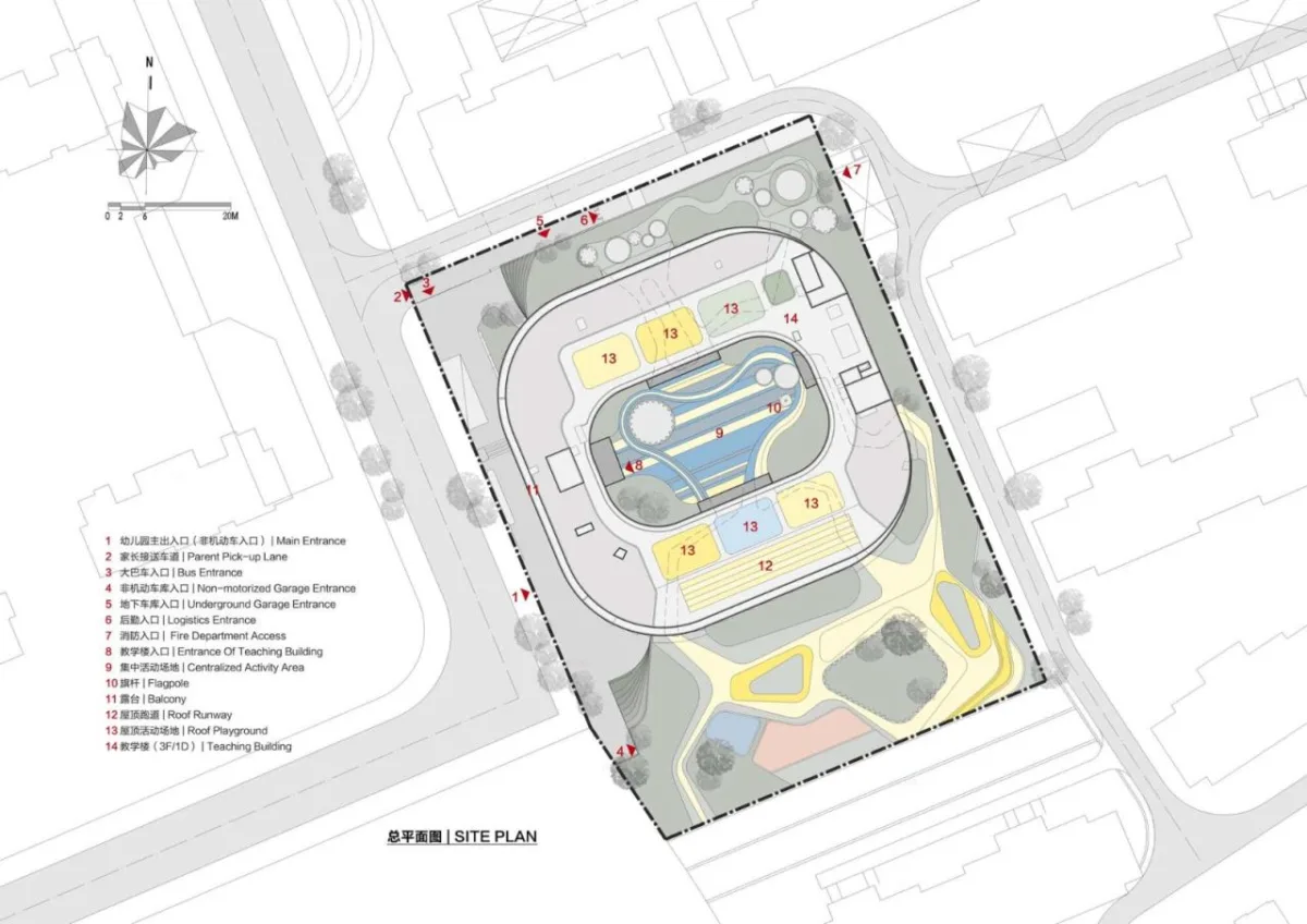 BIM建筑|衢州市柯城区教工幼儿园 / 零壹城市