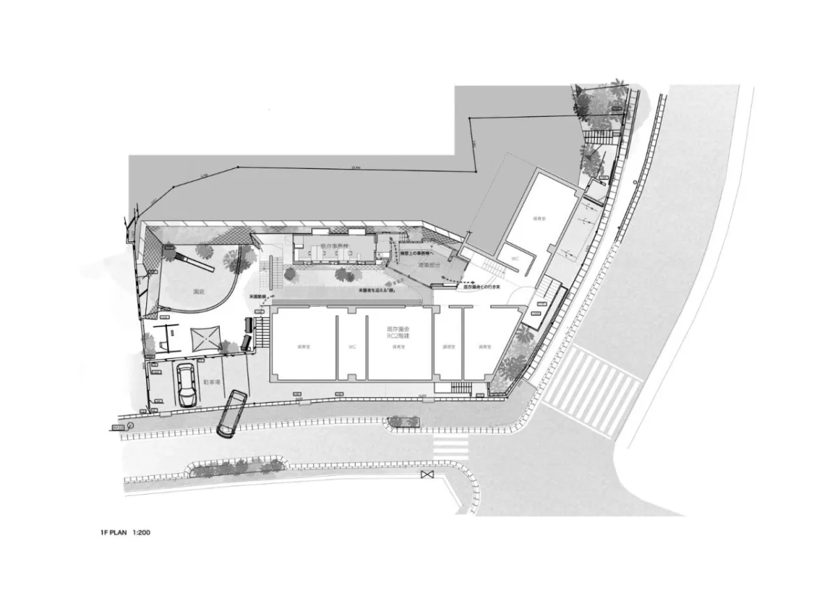 BIM建筑|消解死胡同，山里保育园改扩建 / 吉村真基建筑计画事务所 | MYAO