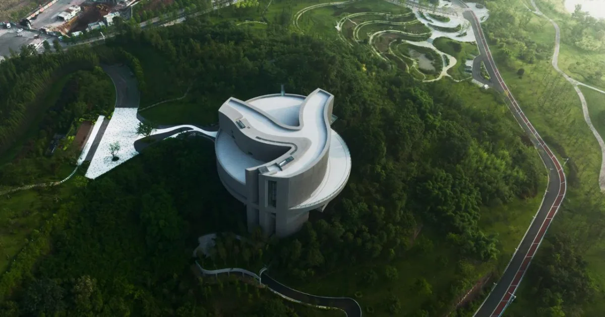 BIM建筑|重庆两江协同创新区规划展示中心 / 汤桦建筑设计
