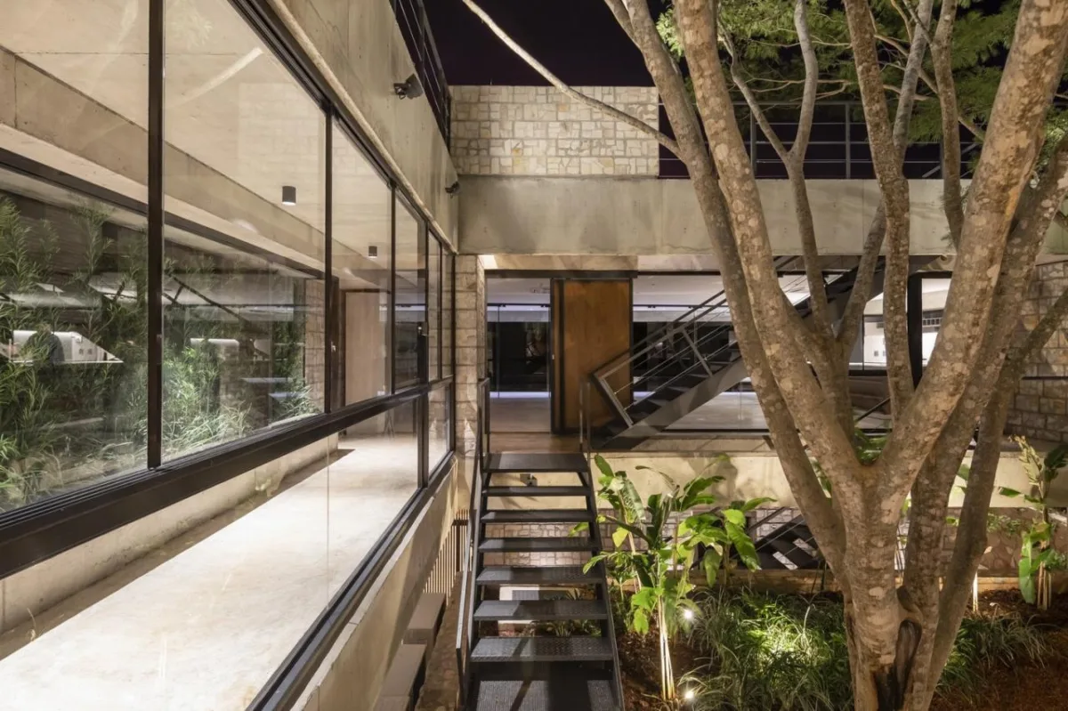 BIM建筑|流通空间，Yvyraju 之家 / OMCM arquitectos