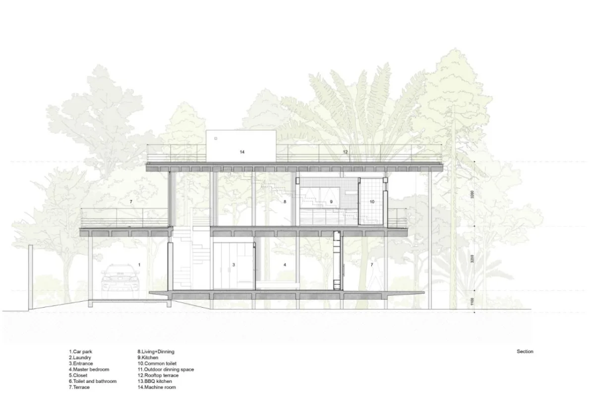 BIM建筑|漂浮住宅 / Sanuki Daisuke architects