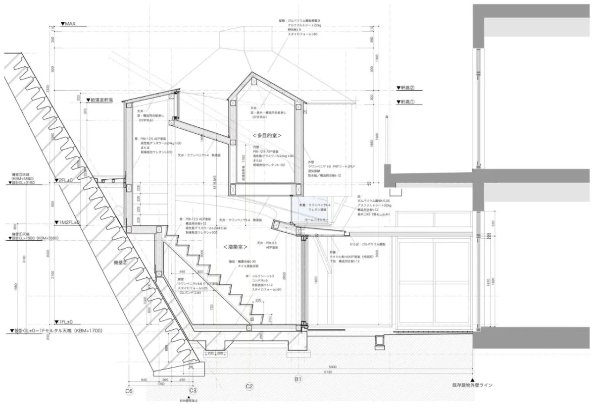 BIM建筑|消解死胡同，山里保育园改扩建 / 吉村真基建筑计画事务所 | MYAO
