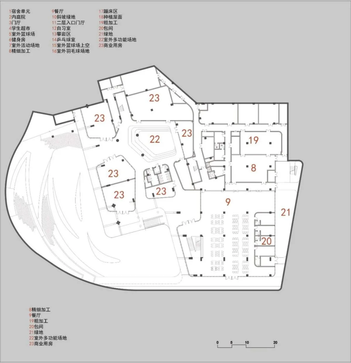 BIM建筑|电子科大长三角研究院（衢州）· 生活中心 / 同济院四时方院创新设计中心
