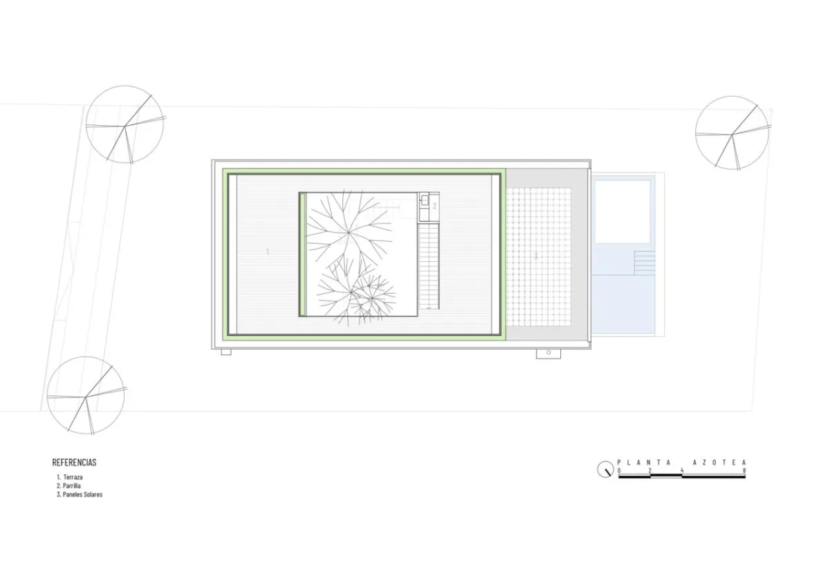 BIM建筑|流通空间，Yvyraju 之家 / OMCM arquitectos