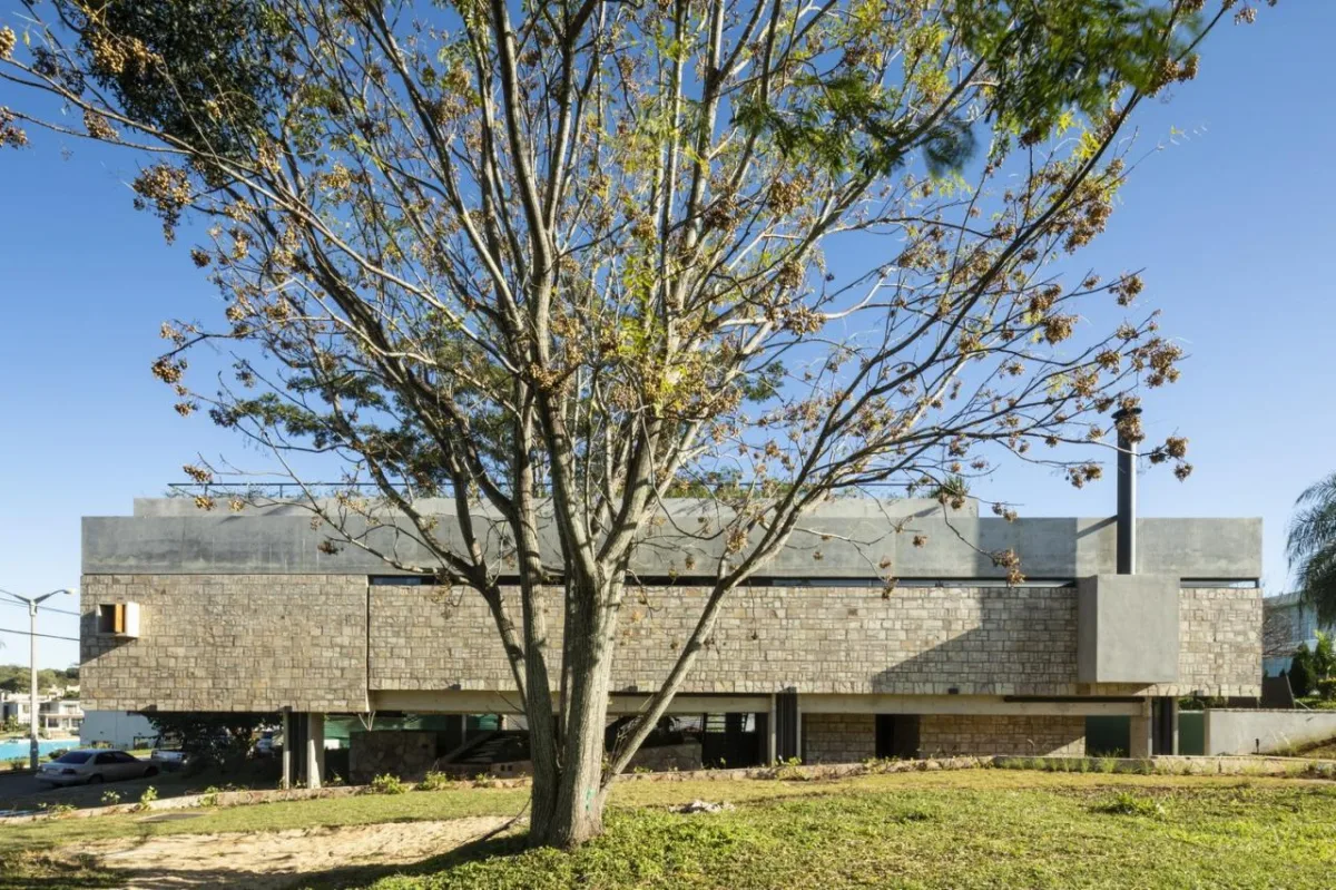 BIM建筑|流通空间，Yvyraju 之家 / OMCM arquitectos