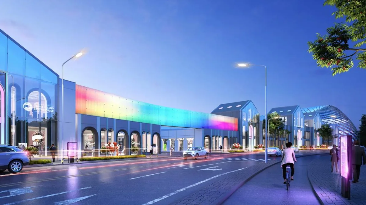 BIM建筑|DT公园西街数字孪生商街更新方案探索 / UUA建筑师事务所