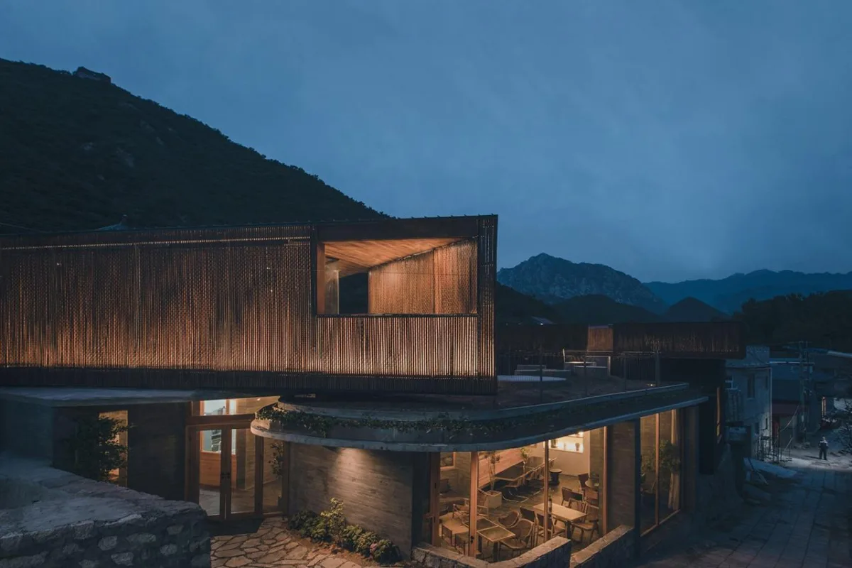 BIM建筑|小喜民宿：混乱是阶梯 / 大料建筑