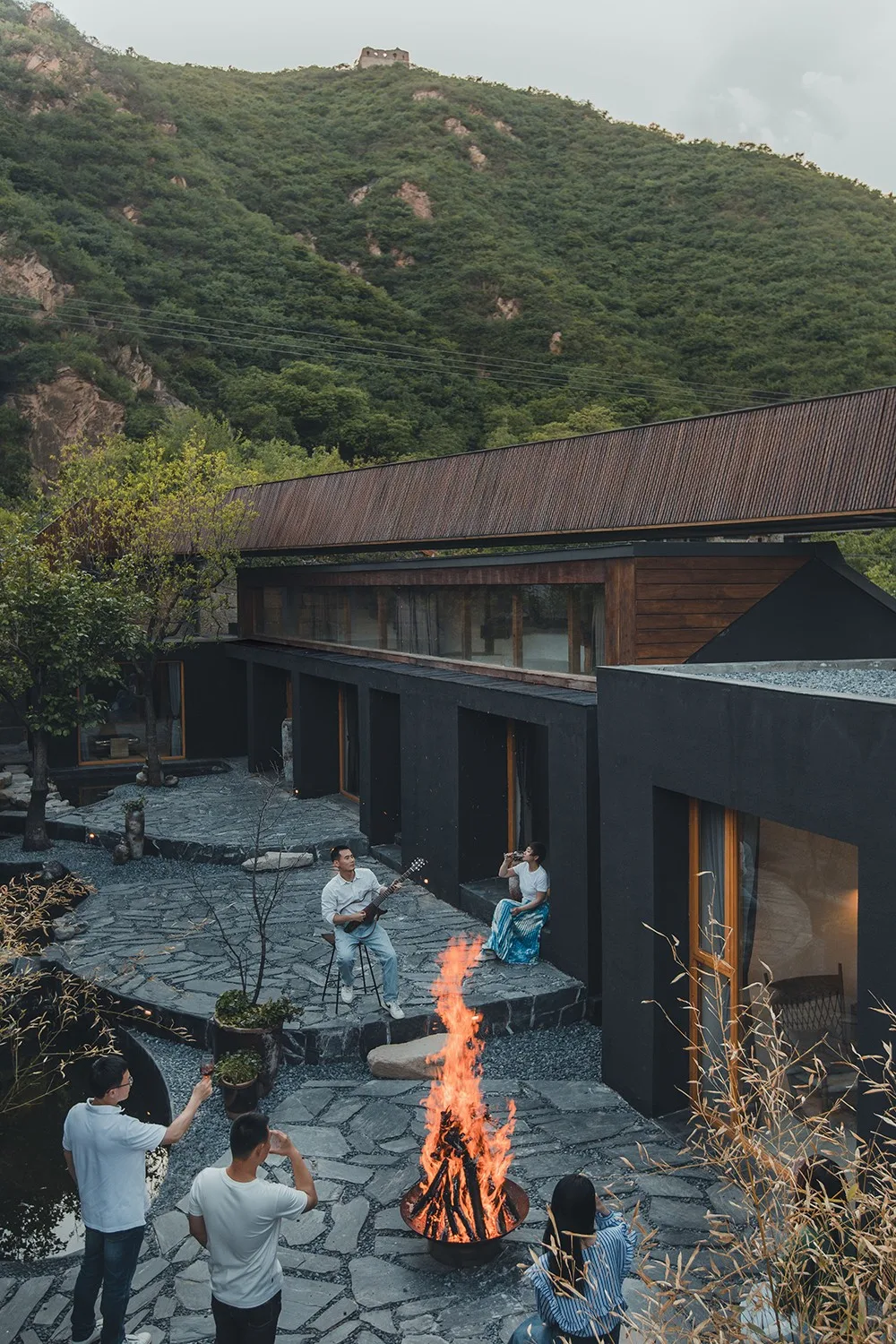 BIM建筑|小喜民宿：混乱是阶梯 / 大料建筑