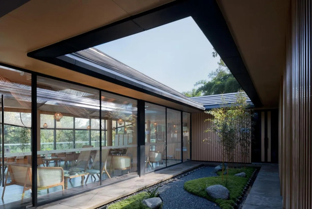 BIM建筑|竹文化的意象解读：崇州·竹艺村游客中心 / 小隐建筑