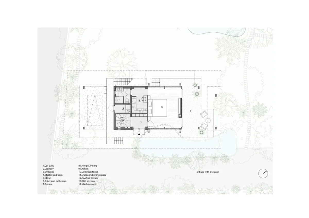 BIM建筑|漂浮住宅 / Sanuki Daisuke architects