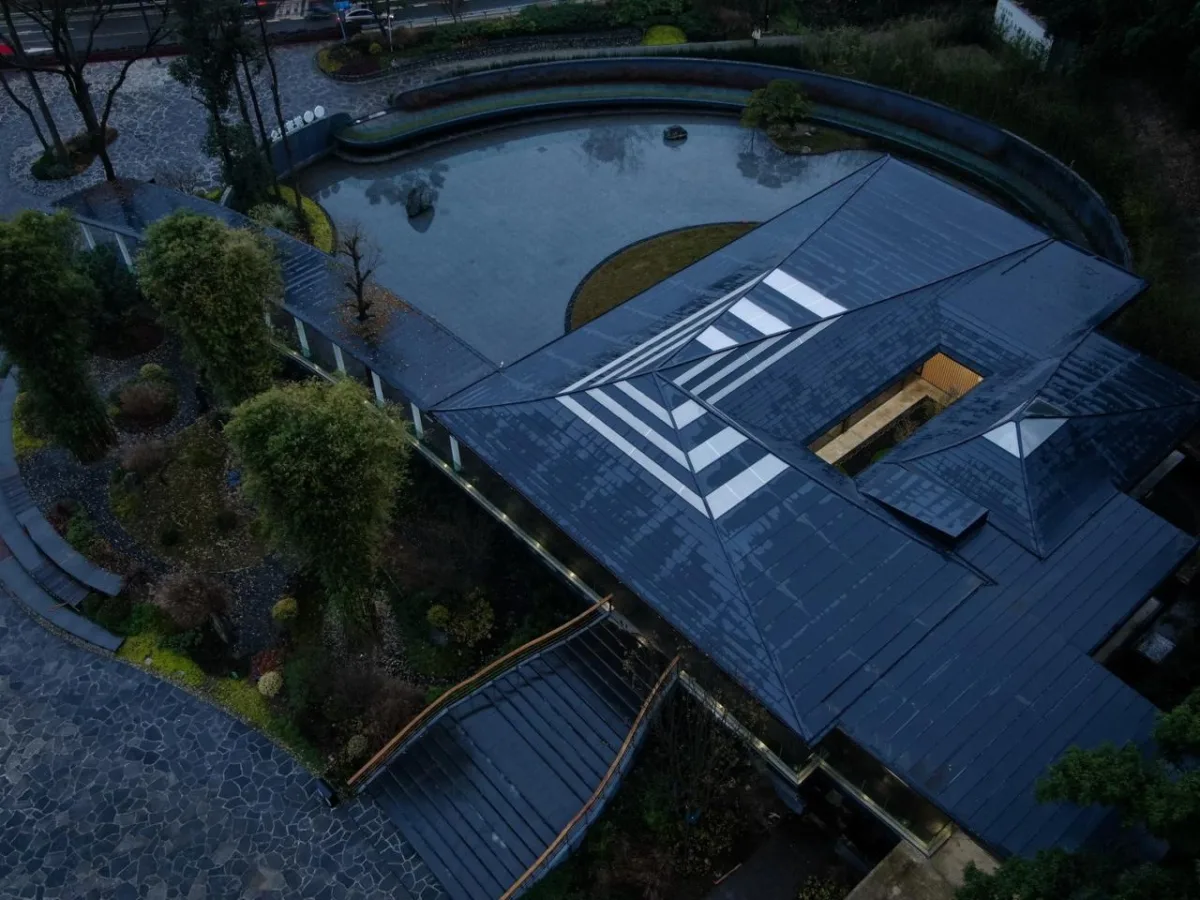 BIM建筑|竹文化的意象解读：崇州·竹艺村游客中心 / 小隐建筑