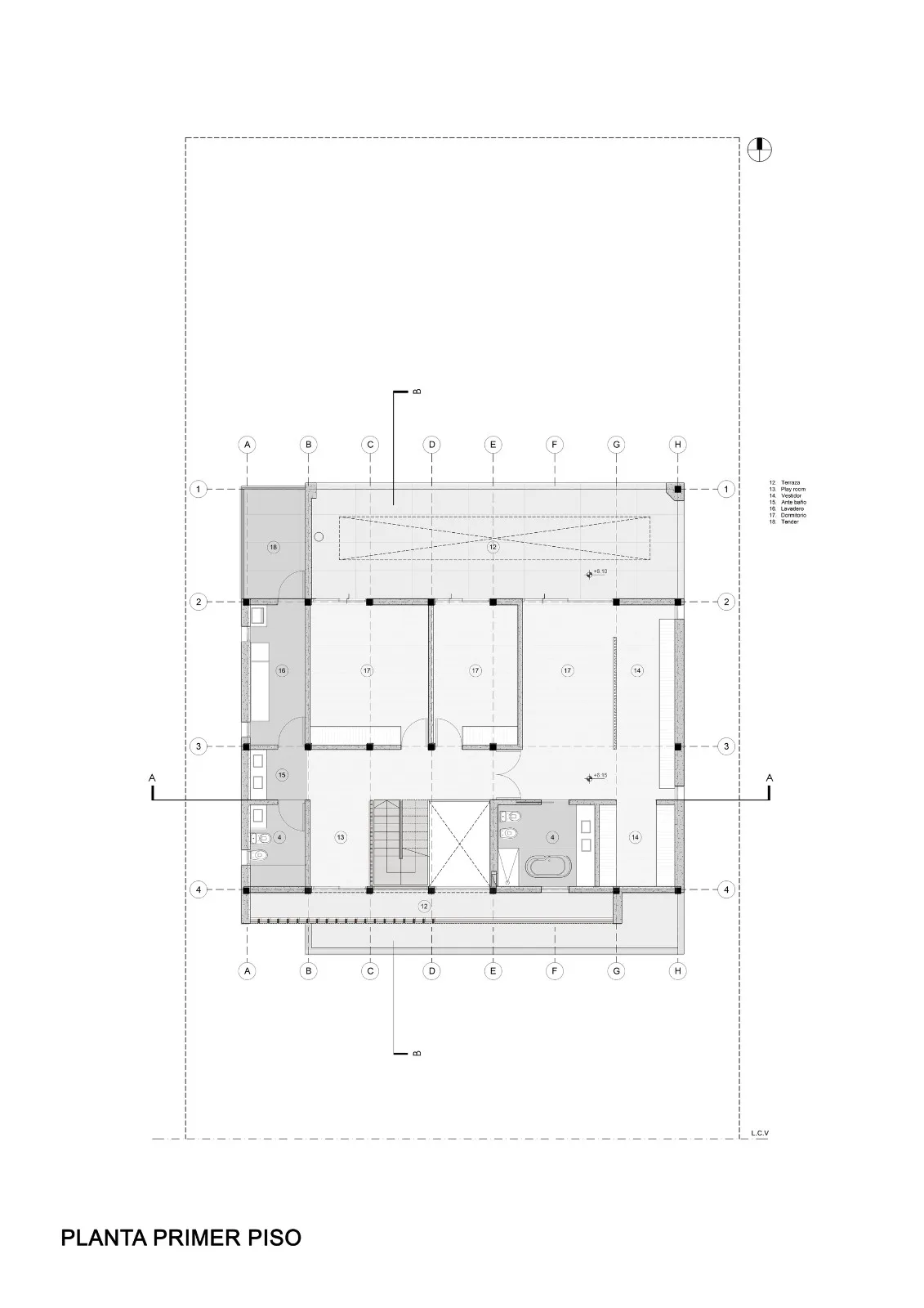 BIM建筑|竞技场中的房子 / Pablo Senmartin