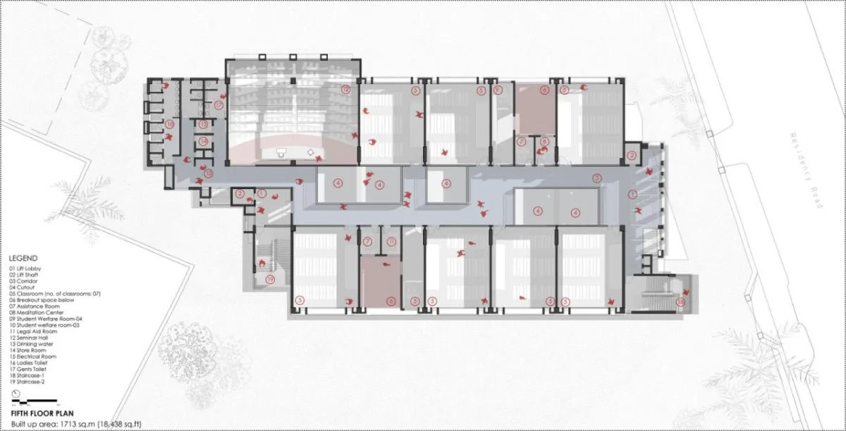 BIM建筑|班加罗尔圣约瑟夫法学院 / BetweenSpaces
