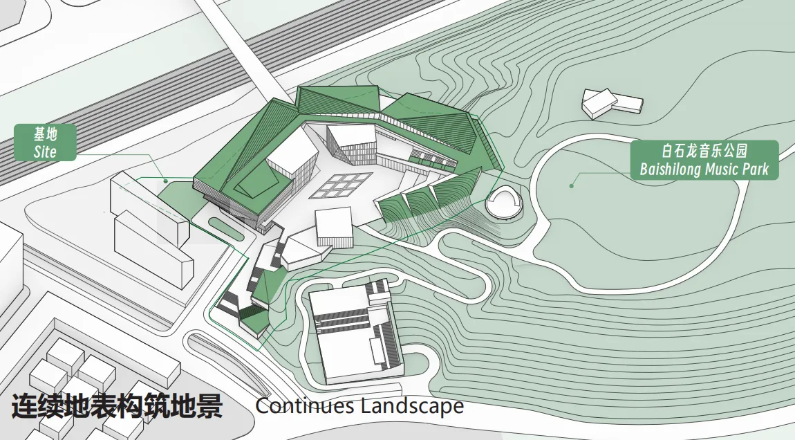 BIM建筑|深圳重点城市文化空间：龙华两心一馆 / AG汇创