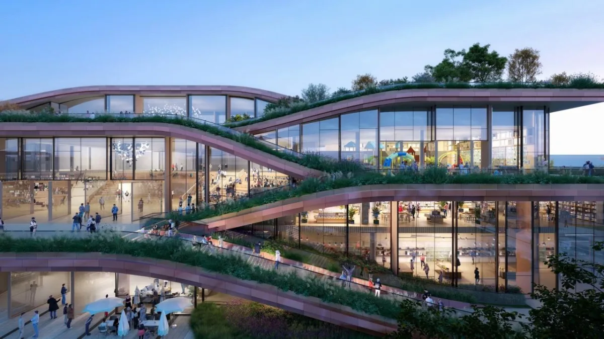 BIM建筑|美国新社区图书馆方案 / Heatherwick Studio