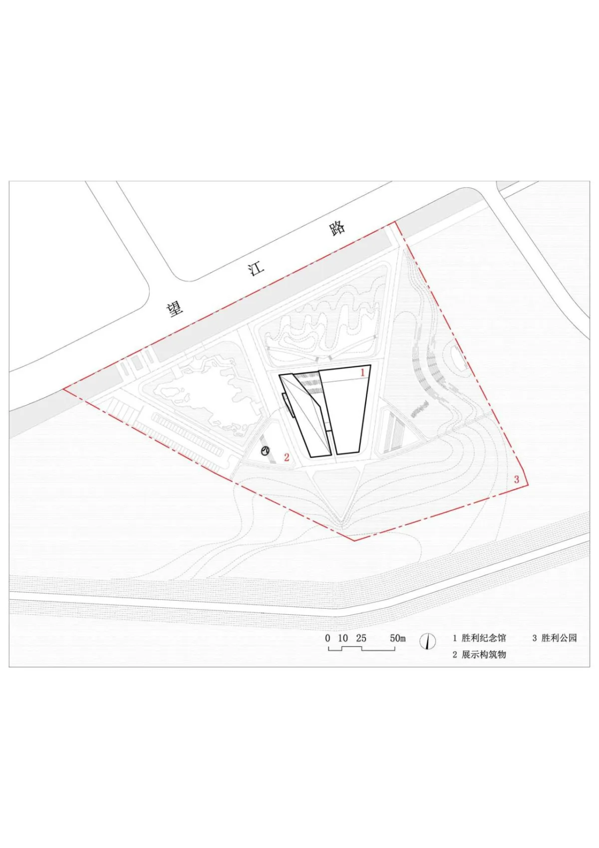 BIM建筑|渡江胜利公园 / 南大设计院周凌工作室