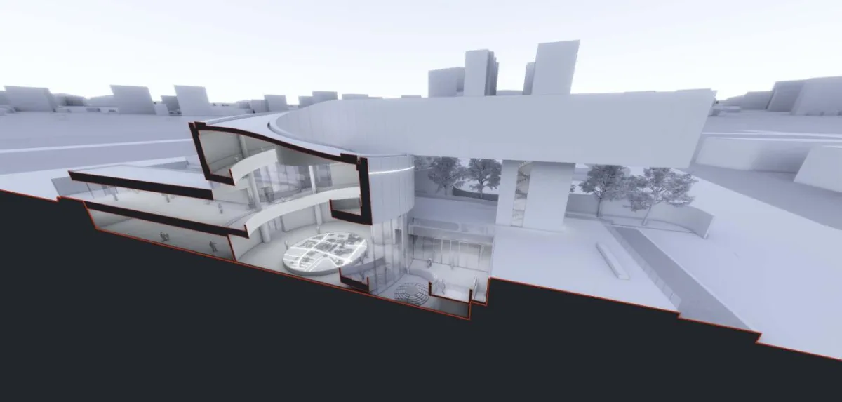BIM建筑|郑州市刘庄城市发展博物馆 / 上海霍普建筑设计