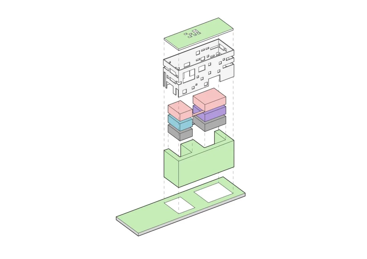 BIM建筑|围屋 / Asolidplan