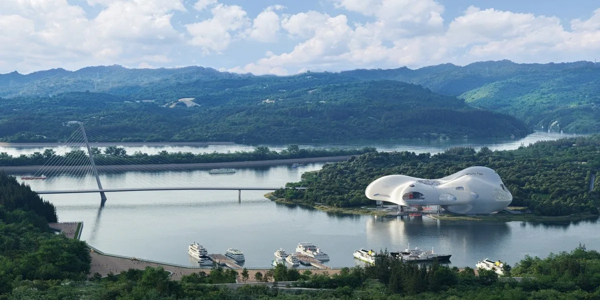 BIM建筑|以建造来修复被破坏的场地：宜昌大剧院中标深化方案 / OPEN
