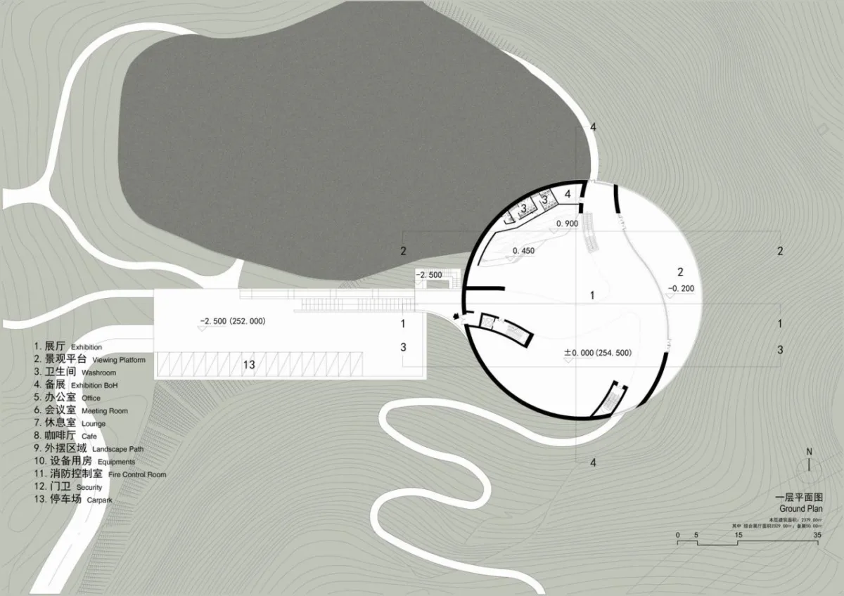 BIM建筑|重庆两江协同创新区规划展示中心 / 汤桦建筑设计