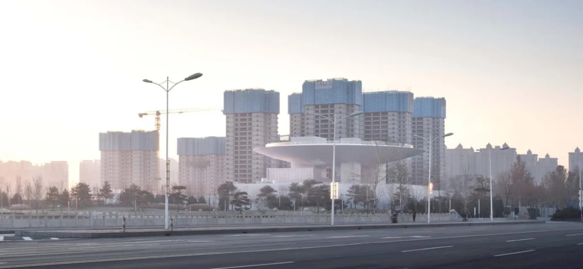 BIM建筑|石家庄太平河城市片区展示中心 / 张雷联合建筑事务所