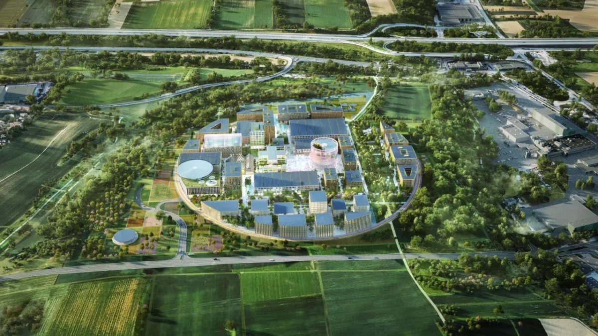 BIM建筑|德国海尔布隆人工智能园区创新园区 / MVRDV