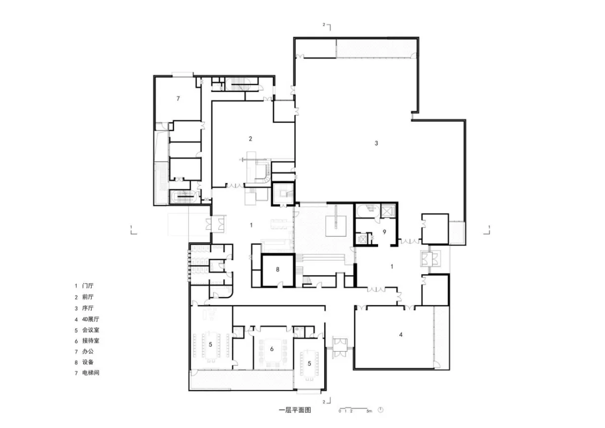 BIM建筑|石家庄太平河城市片区展示中心 / 张雷联合建筑事务所