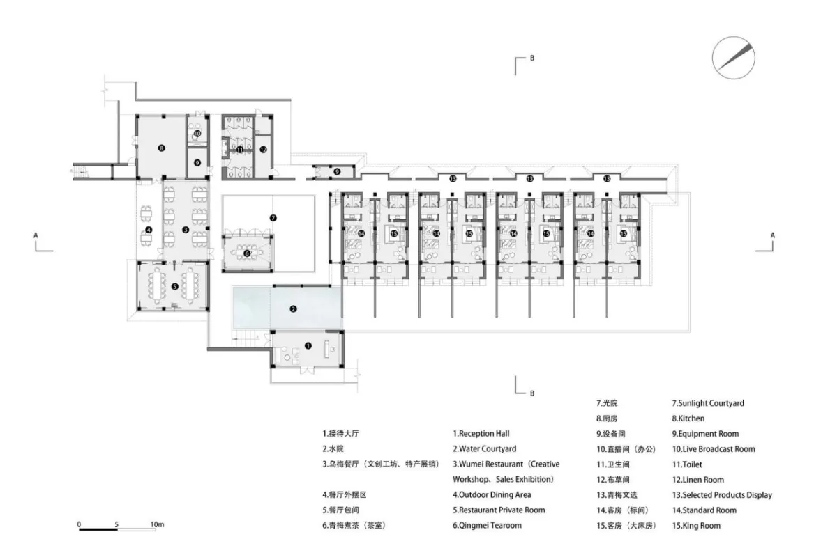 BIM建筑|梅宿之言 / 小隐建筑事务所