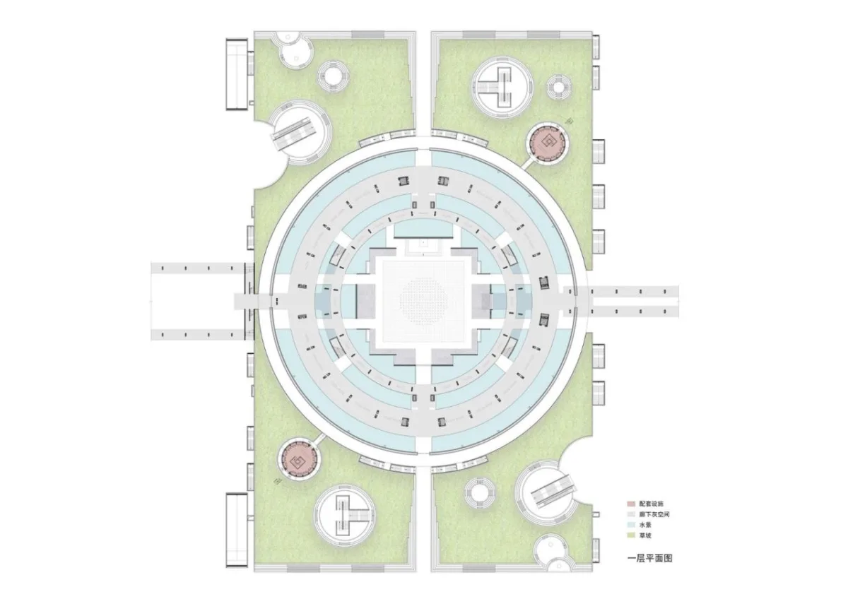 BIM建筑|南京绿博园城市客厅提升工程 / 张·雷设计研究