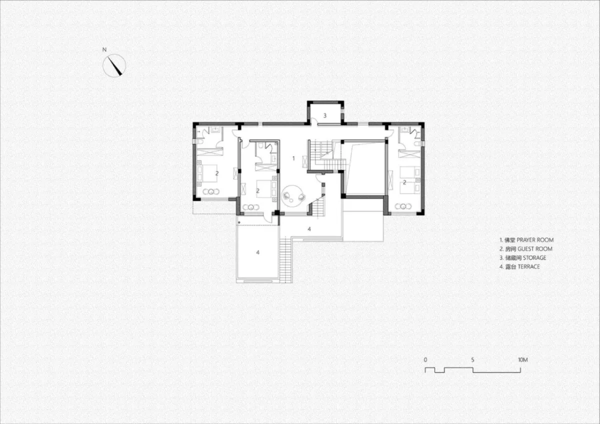 BIM建筑|雪山下的碉房-西藏嘎玛溪卡民宿 / hyperSity Architects
