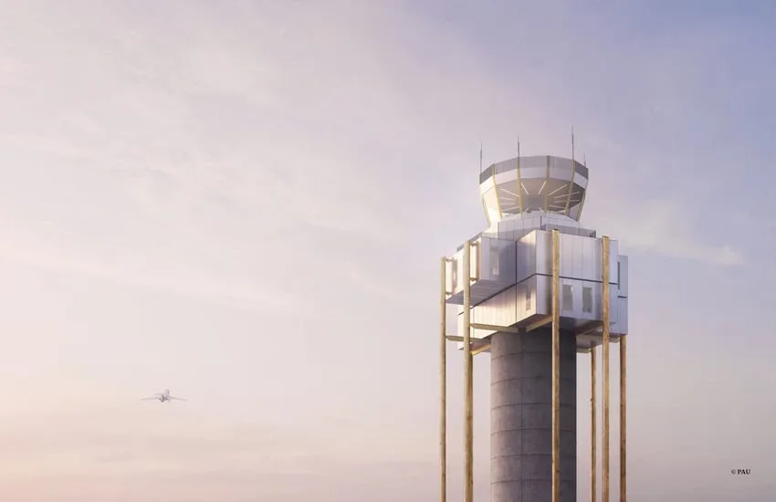 BIM建筑|最新空中交通管制塔设计 / PAU Studio