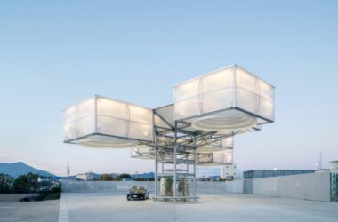 BIM建筑|“氢气”云，东亚合成德岛氢气站 / 森下建筑研究所-BIM建筑网