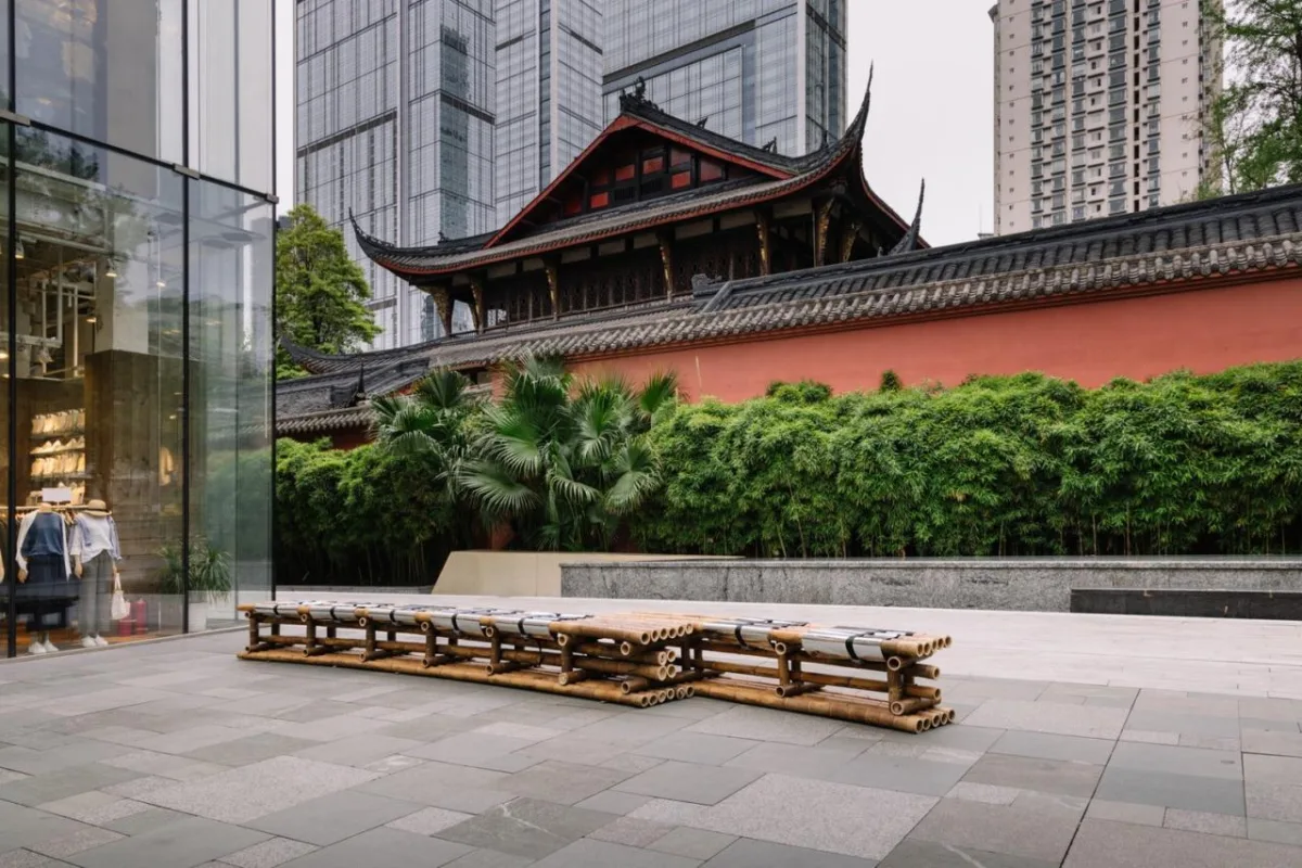 BIM建筑|撇捺之间，穿斗陌阡 / 裸筑更新建筑设计事务所