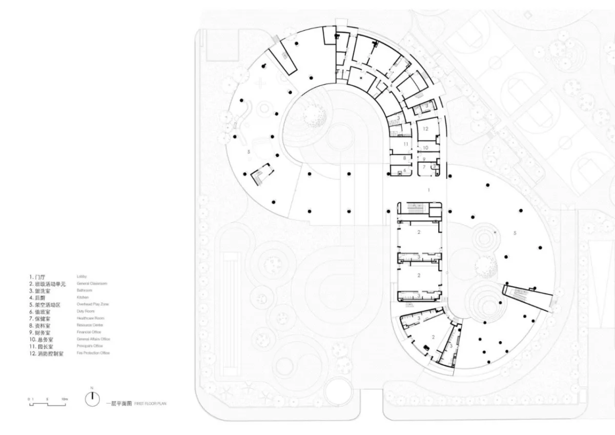 BIM建筑|海口江东寰岛实验学校 / 迹·建筑事务所