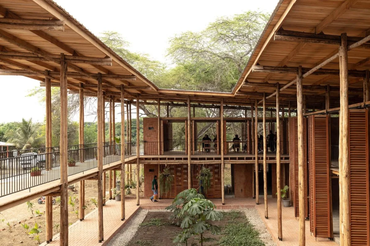 BIM建筑|织工社区生产力发展中心 / Natura Futura Arquitectura + Juan Carlos Bamba