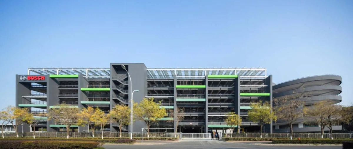 BIM建筑|三区博世汽车部件项目S215停车楼（一期 ）/ 中衡设计集团