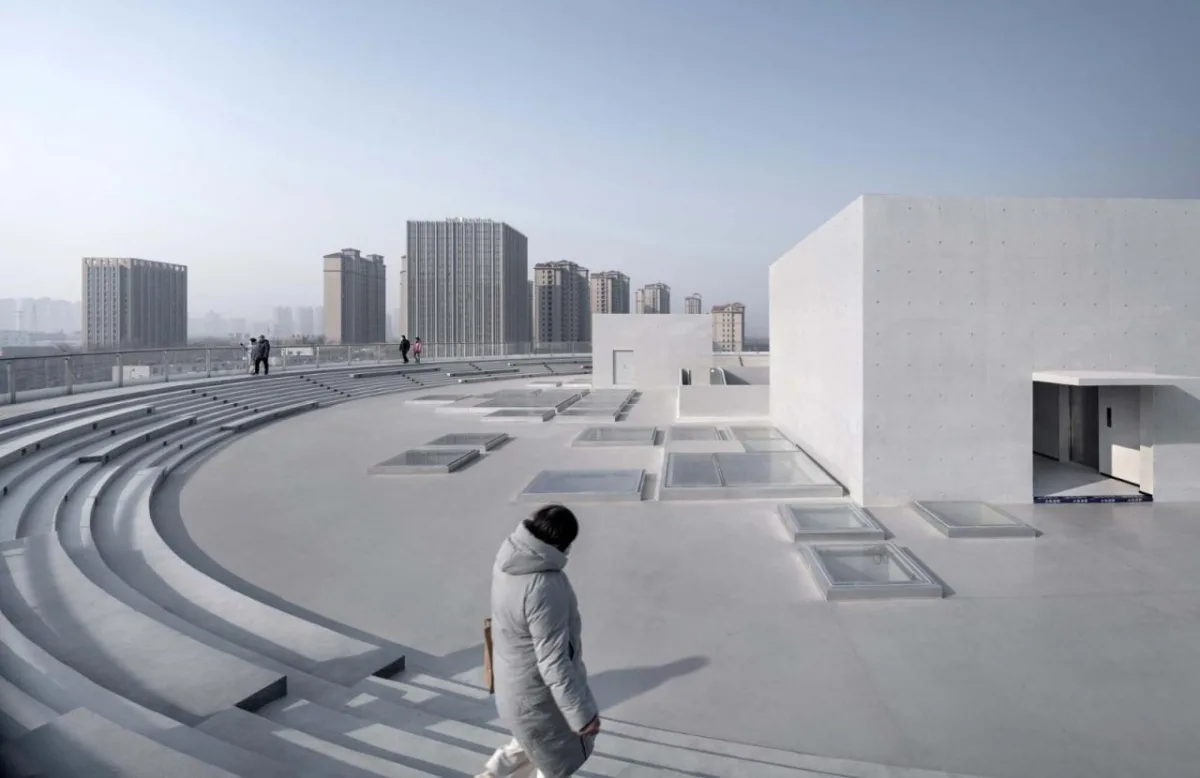 BIM建筑|石家庄太平河城市片区展示中心 / 张雷联合建筑事务所