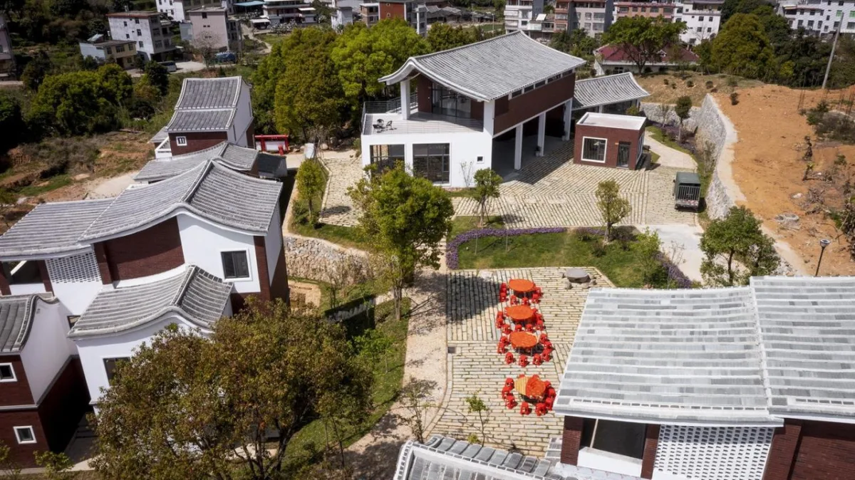 BIM建筑|探索乡居营造的新模式：永春县新时代农村社区 / 三文建筑