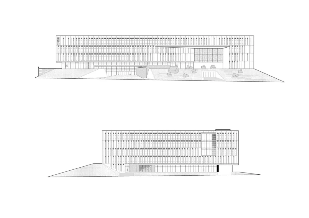 BIM建筑|西北农林科技大学北校区图书馆 / 华南理工大学建筑设计研究院 陶郅工作室