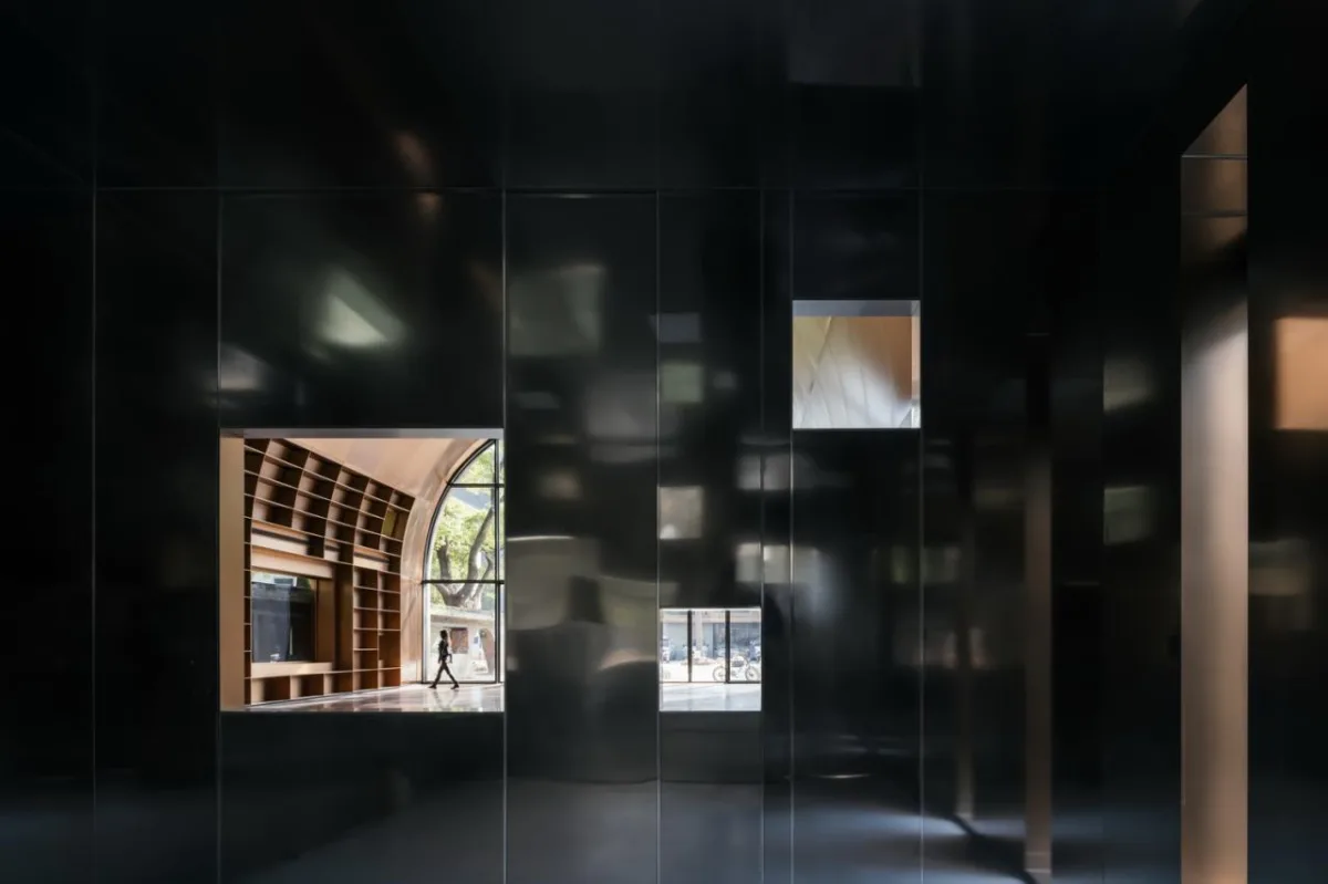 BIM建筑|全金属外壳：铜堡 / Wutopia Lab
