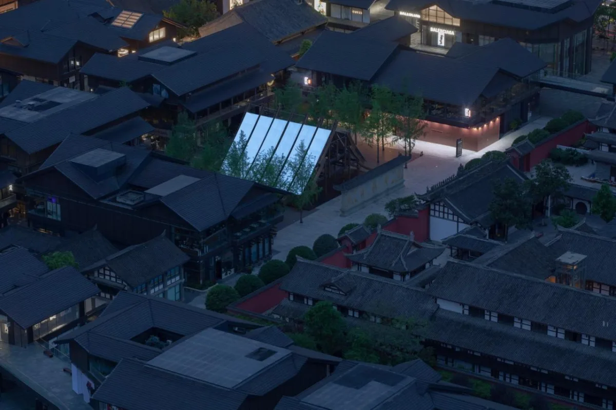 BIM建筑|撇捺之间，穿斗陌阡 / 裸筑更新建筑设计事务所