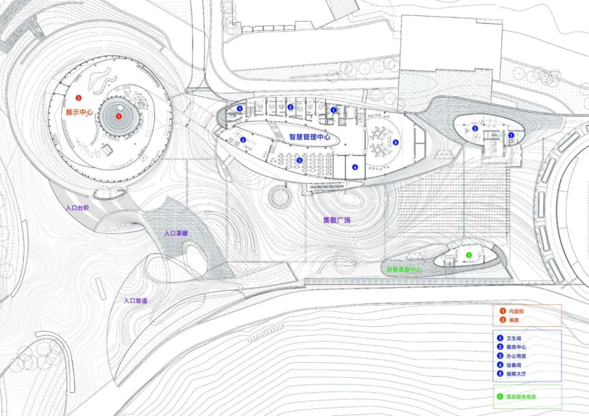 BIM建筑|九寨沟景区沟口立体式游客服务中心 / 清华大学建筑设计研究院