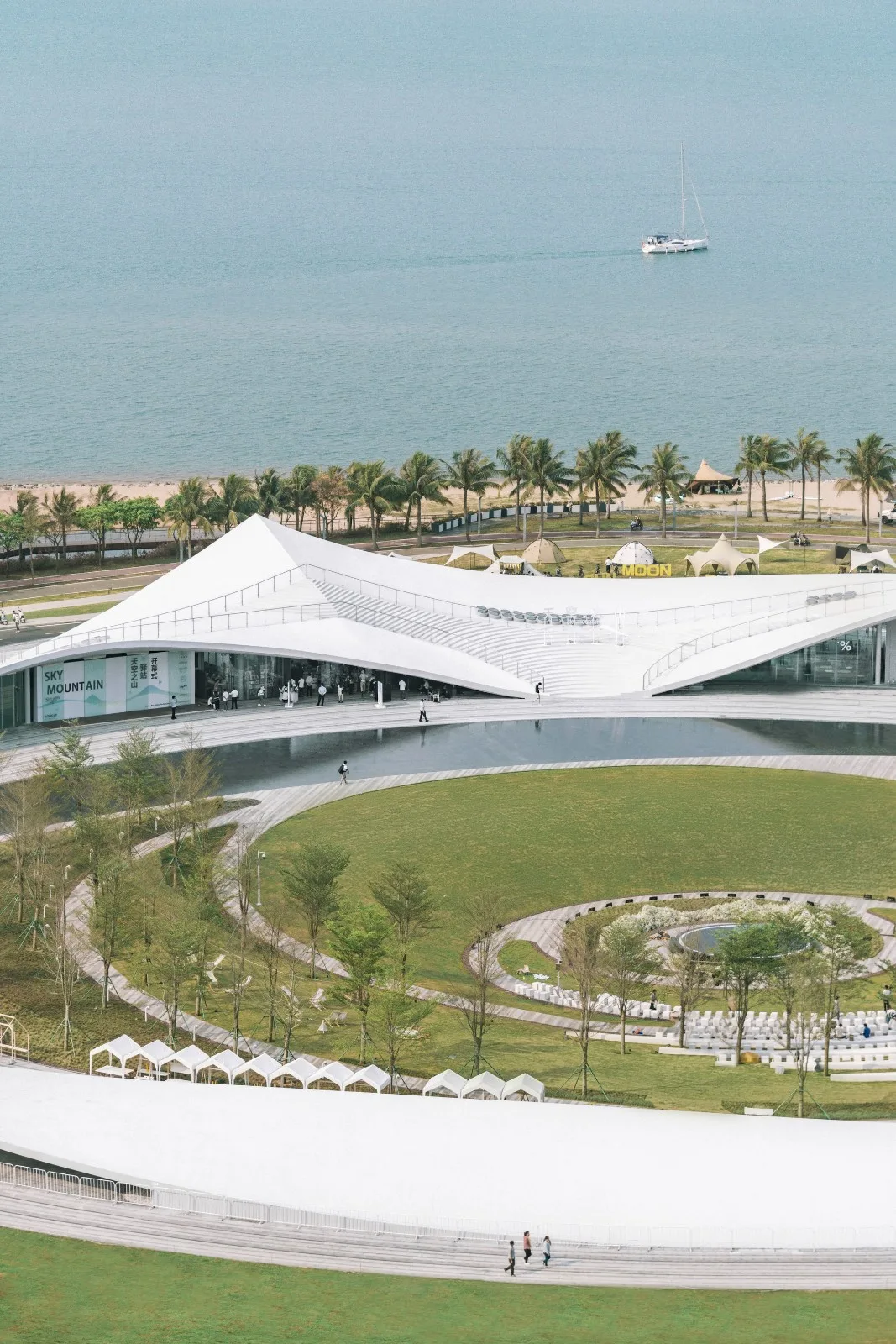 BIM建筑|天空之山，海口湾6号海滨驿站 / 藤本壮介建筑事务所