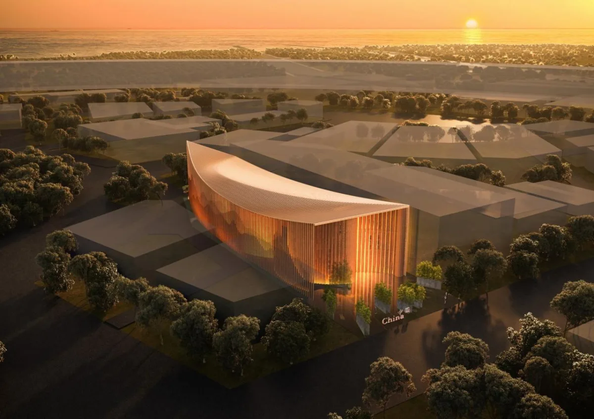 BIM建筑|2025 年日本大阪世博会中国馆：中华书简 / 中国建筑设计研究院