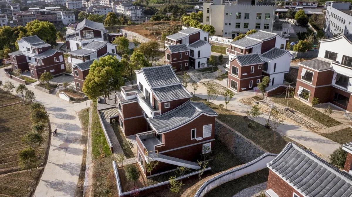 BIM建筑|探索乡居营造的新模式：永春县新时代农村社区 / 三文建筑